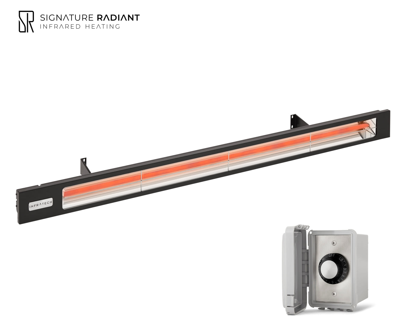 Package: 1 x 3kW infrared heater SL Series - with Regulator