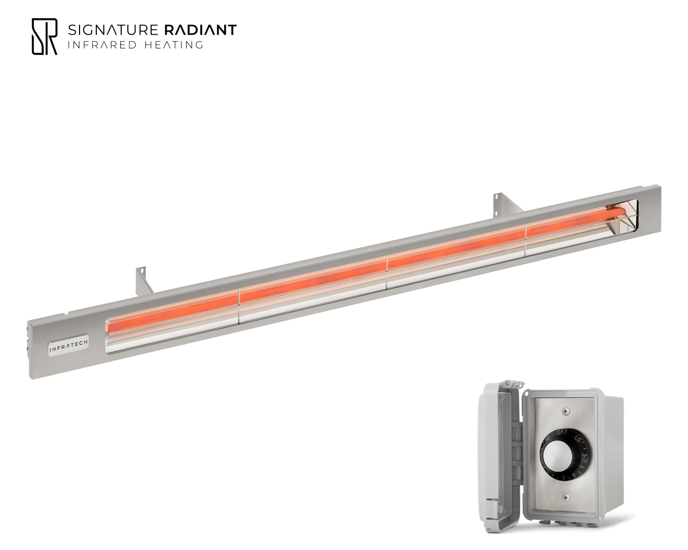 Package: 1 x 3kW infrared heater SL Series - with Regulator